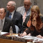 Reunión del Consejo de Seguridad de la ONU con Cristina a la cabeza