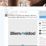 La Casa Rosada tiene nueva cuenta de Twitter