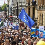 Más de 40 mil británicos se movilizaron en protesta de la salida de la UE