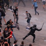 Protestas en Barcelona tras la condena a los líderes separatistas