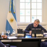 Fernández le agradeció a Macron su acompañamiento a la propuesta argentina ante el FMI y el Club de París