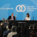 Alberto Fernández y Cristina Kirchner juntos en la Casa Rosada: “Esta ley,  de Fomento al Desarrollo Agroindustrial,  reivindica la cultura del encuentro y el diálogo”