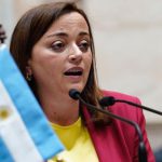 Cecilia Moreau juró como presidenta de Diputados ante la renuncia de Sergio Massa