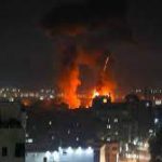 Lanzan misiles desde Gaza tras el ataque de Israel que dejó 22 palestinos muertos