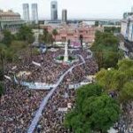 Día de la Memoria | Masiva marcha a la Plaza de Mayo con un discurso muy crítico del Gobierno